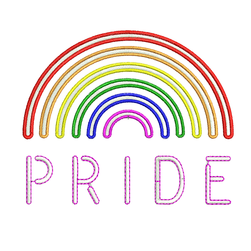 Stickdatei von Pride Month