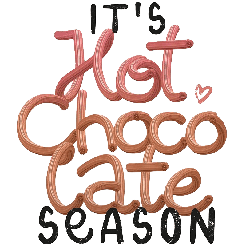 Vorlage für Stickdatei von Hot Chocolate Time