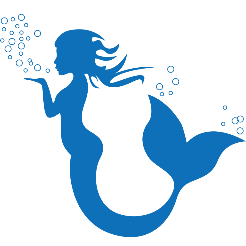 Vorlage für Stickdatei von Little Mermaid