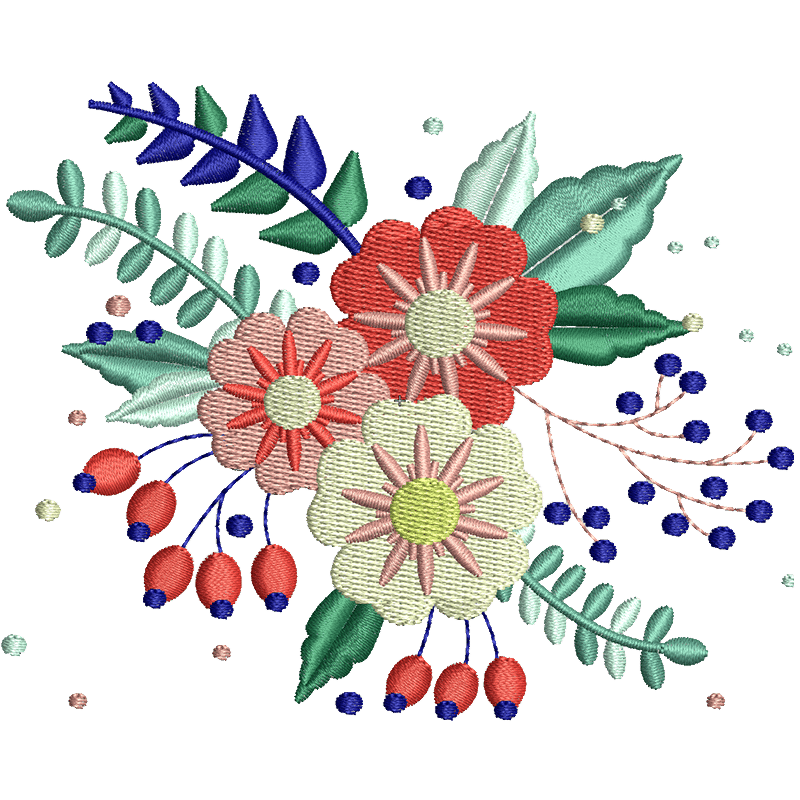 Stickdatei von Summer Flowers