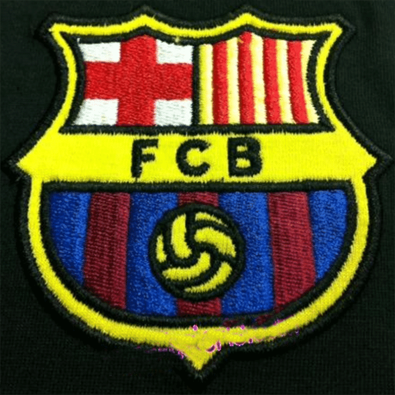 Vorlage für Stickdate des Escudo del FC Barcelona